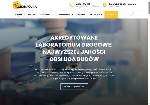 Instytut Badań Inżynierskich LABOR AQUILA Paweł Słaboński